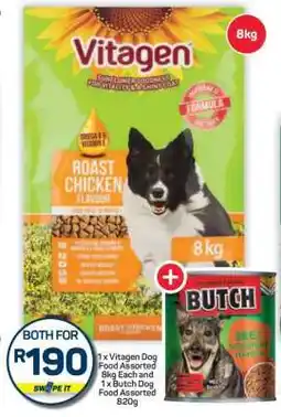 Pick n Pay Hypermarket Vitagen & Butch Dog Food Combo offer
