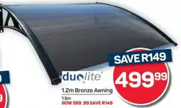 Pick n Pay Hypermarket 1.2m Bronze Awning offer