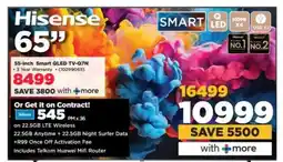 HiFi Corp Hisense 65 Smart QLED TV-Q7N offer