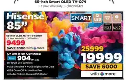 HiFi Corp Hisense 85 Smart QLED TV offer