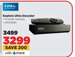 HiFi Corp DSTV Explora Ultra Decoder offer