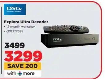 HiFi Corp DSTV Explora Ultra Decoder offer