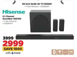 HiFi Corp Hisense 5.1 Channel Soundbar HS5100 offer