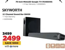 HiFi Corp SKYWORTH 2.1 Channel Sound Bar SS630 offer