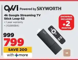 HiFi Corp 4k Google Streaming TV Stick Leap-S2 offer