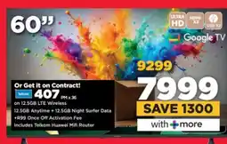 HiFi Corp 60'' Google TV offer