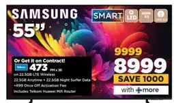 HiFi Corp Samsung 55 Smart TV offer