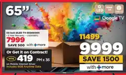 HiFi Corp 65 Google TV offer