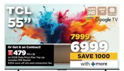 HiFi Corp TCL 55'' Google TV offer