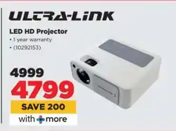 HiFi Corp ULTRA-LINK LED HD Projector offer