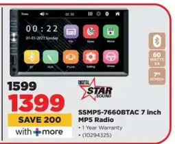 HiFi Corp SSMP5-7660BTAC 7 inch MP5 Radio offer