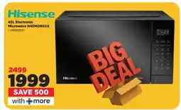 HiFi Corp Hisense 45L Electronic Microwave H45MOBS5X offer