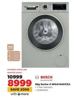 HiFi Corp Bosch 9kg Series 4 WGA1440XZA offer