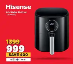 HiFi Corp Hisense 5.2L Digital Air Fryer offer
