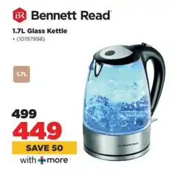 HiFi Corp Bennett Read 1.7L Glass Kettle offer