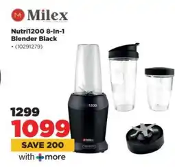 HiFi Corp Milex Nutri1200 8-In-1 Blender Black offer