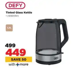 HiFi Corp DEFY Tinted Glass Kettle offer