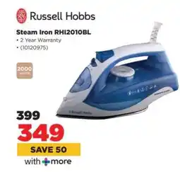 HiFi Corp Russell Hobbs Steam Iron RHI2010BL offer
