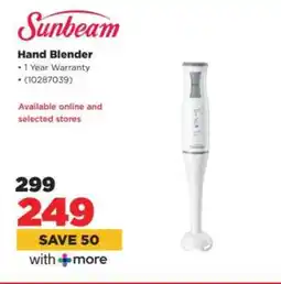 HiFi Corp Sunbeam Hand Blender offer