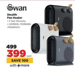 HiFi Corp Swan Stealth Fan Heater offer