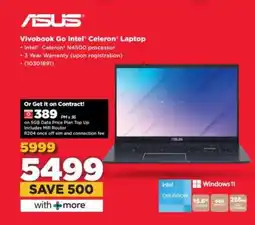 HiFi Corp Vivobook Go Intel Celeron Laptop offer