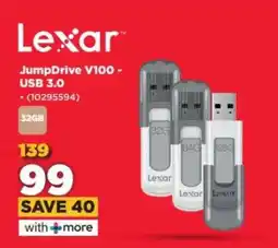 HiFi Corp Lexar JumpDrive V100 - USB 3.0 offer
