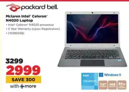 HiFi Corp Mclaren Intel Celeron N4020 Laptop offer