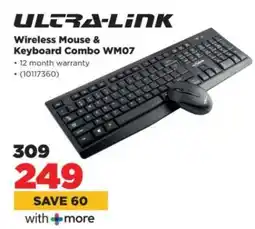 HiFi Corp ULTRA-LINK Wireless Mouse & Keyboard Combo WM07 offer