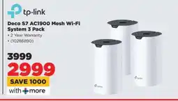 HiFi Corp tp-link Deco S7 AC1900 Mesh Wi-Fi System 3 Pack offer