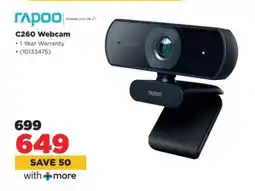 HiFi Corp Rapoo C260 Webcam offer