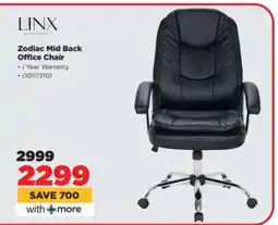 HiFi Corp Zodiac Mid Back Office Chair offer