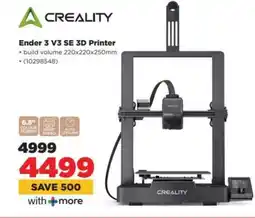 HiFi Corp Creality Ender 3 V3 SE 3D Printer offer