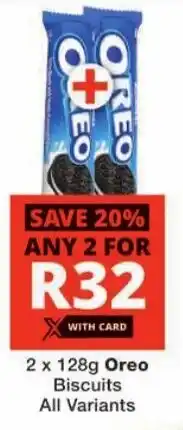 Checkers Oreo Biscuits All Variants offer