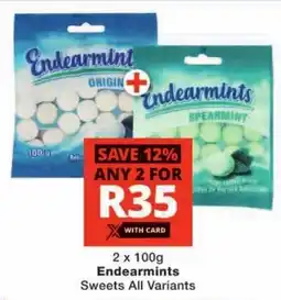 Checkers Endearmints Sweets All Variants offer