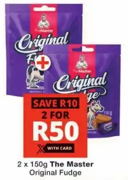 Checkers The Master Original Fudge offer
