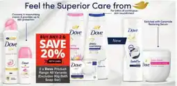 Checkers Dove Product Range All Variants offer