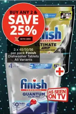 Checkers Finish Dishwasher Tablets All Variants offer