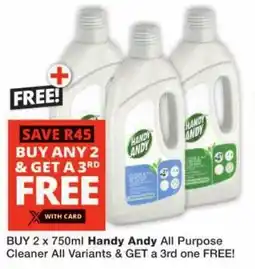 Checkers Handy Andy All Purpose Cleaner All Variants offer