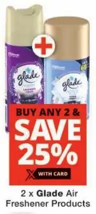 Checkers Glade Air Freshener Products offer