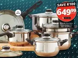 Checkers Majoré Stainless Steel Cookware Set offer