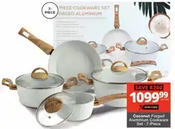 Checkers Coconut Forged Aluminium Cookware Set offer