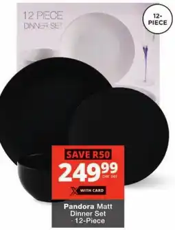 Pandora Matt Dinner Set