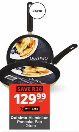 Checkers Quisimo Aluminium Pancake Pan offer