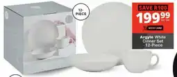 Checkers Argyle White Dinner Set offer