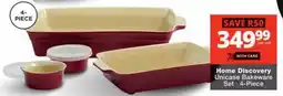 Checkers Home Discovery Unicase Bakeware Set offer