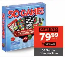 Checkers 50 Games Compendium offer