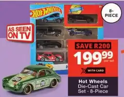 Checkers Hot Wheels Die-Cast Car Set offer