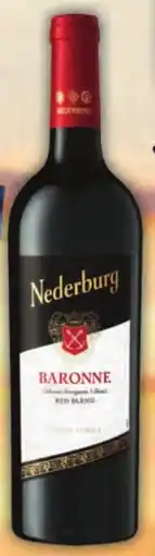 Pick n Pay Liquor Nederburg Baronne offer