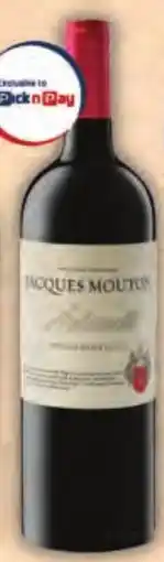 Pick n Pay Liquor Jacques Mouton Assorted offer