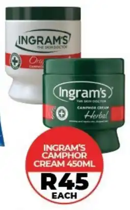1UP Ingram's camphor cream offer